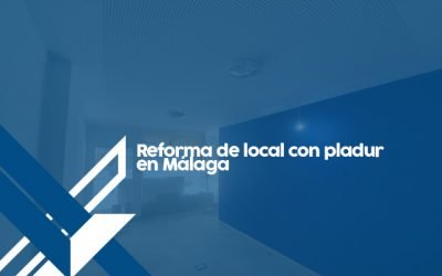 Reforma de local con Pladur en Málaga.