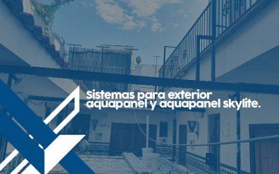 Sistemas para exterior aquapanel y aquapanel skylite